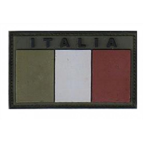 OPENLAND PATCH RUBBER BANDIERA ITALIA BASSA VISIBILITA'