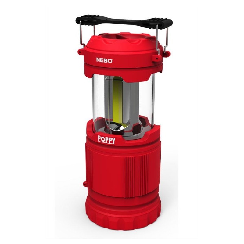 NEBO LANTERNA POPPY 300 LUMEN COB LED + 120 LUMEN LED