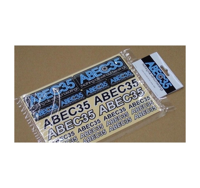 ABEC35 ADESIVI BIANCO NERI 