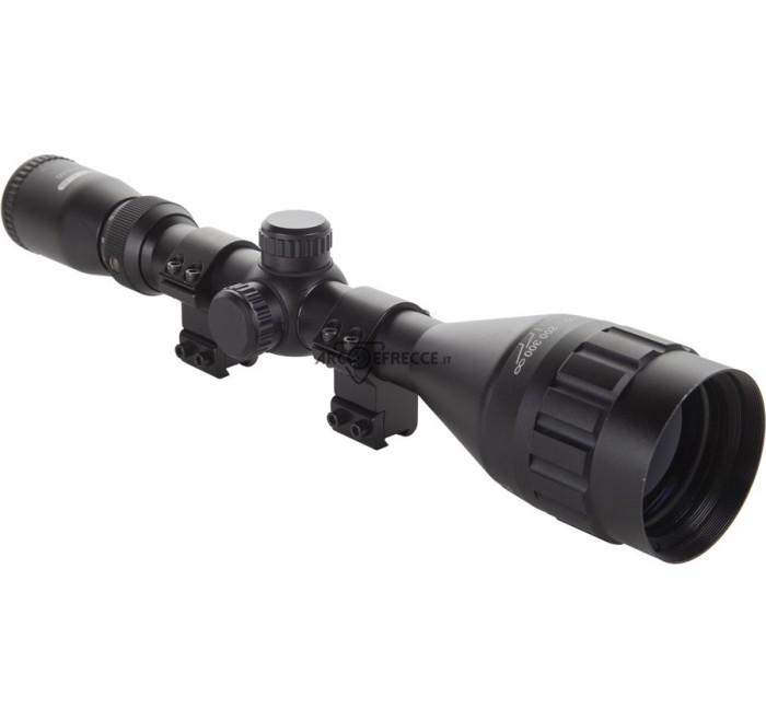 39OPTICS OTTICA 4-12x42 AO RET. MIL-DOT CON ATTACCO