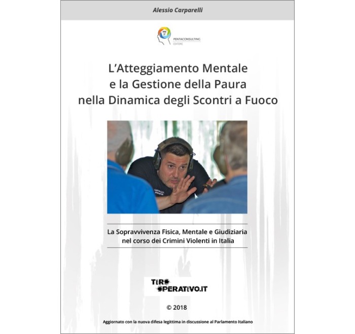 LIBRO -L'ATTEGGIAMENTO MENTALE E LA GESTIONE DELLA PAURA...- DI ALESSIO CARPARELLI