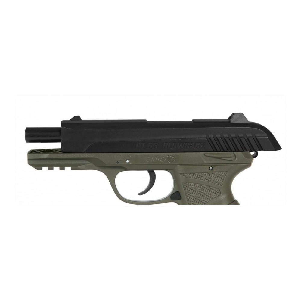 Gamo Pistola Pt 85 Blowback Co2 7 5j Cal 4 5 C N 343 Versione Green Arco E Frecce