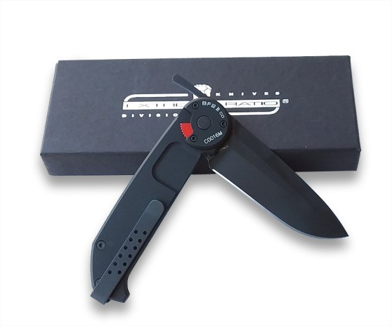 EXTREMA RATIO COLTELLO BF2 CLASSIC DROP (CD) RAZOR OPENING colore NERO - Arco  e Frecce