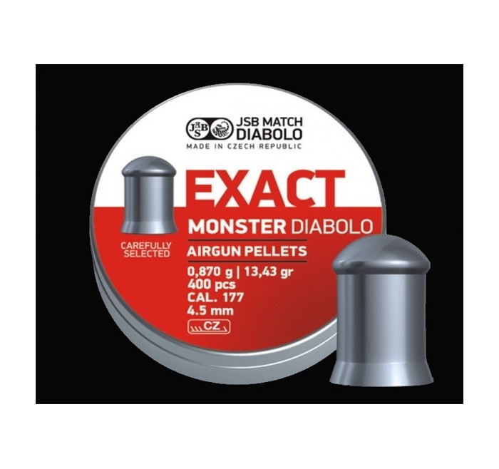 JSB PIOMBINO DIABOLO MONSTER EXACT *conf.400pz.*