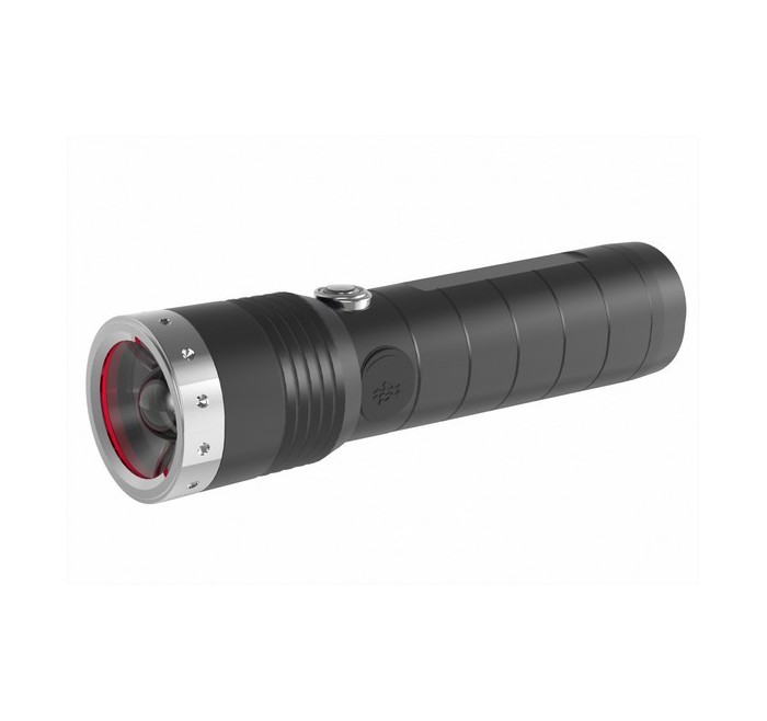 LED LENSER TORCIA MT14 SERIE OUTDOOR CON BATTERIA CAVO E FODERO  