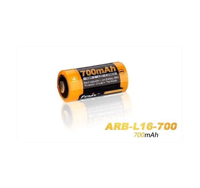 FENIX BATTERIA RICARICABILE 700mAh (16340 L16-700U)