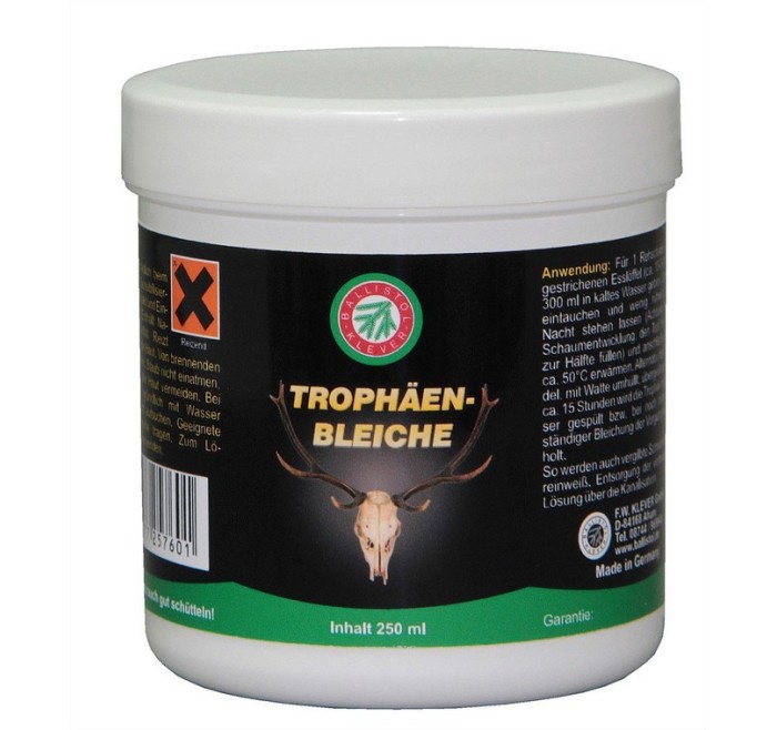 KLEVER BALLISTOL POLVERE SBIANCANTE PER TROFEI/COPPE Conf. da 250gr