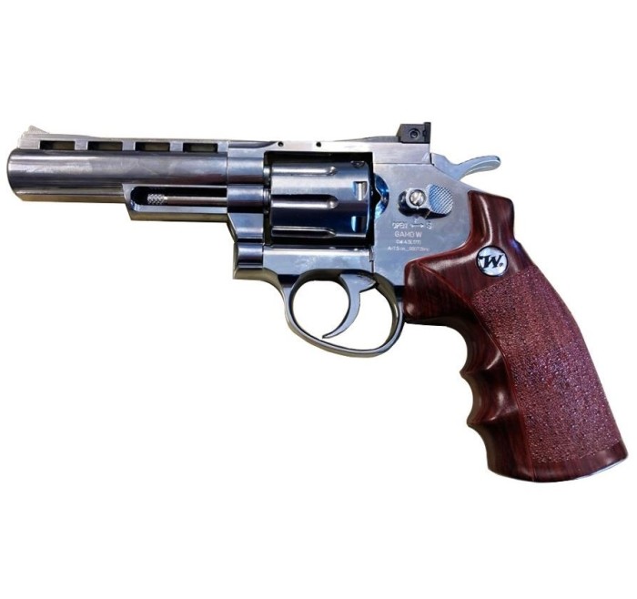 GAMO PISTOLA/REVOLVER W CO2 4" 7,5J CAL 4,5 C.N. 00072bnp