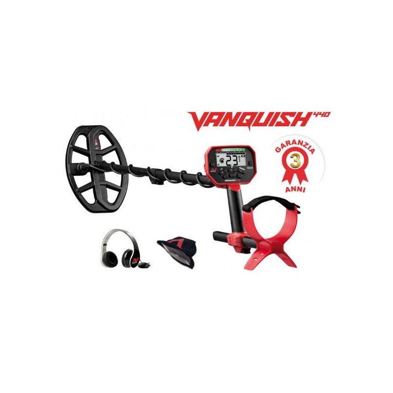 MINELAB METAL DETECTOR VANQUISH 440