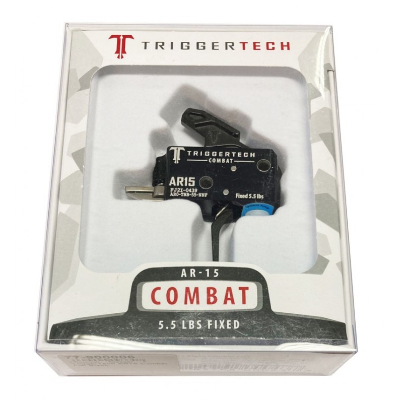 TRIGGERTECH GRUPPO SCATTO PER AR15 COMBAT FLAT BLACK