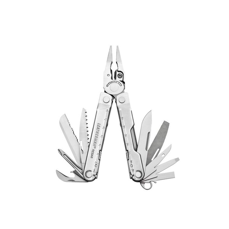 LEATHERMAN PINZA MULTIUSO REBAR SILVER