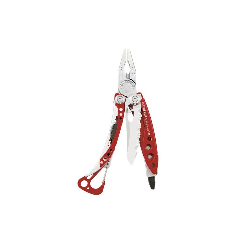 LEATHERMAN PINZA MULTIUSO SKELETOOL RX RED