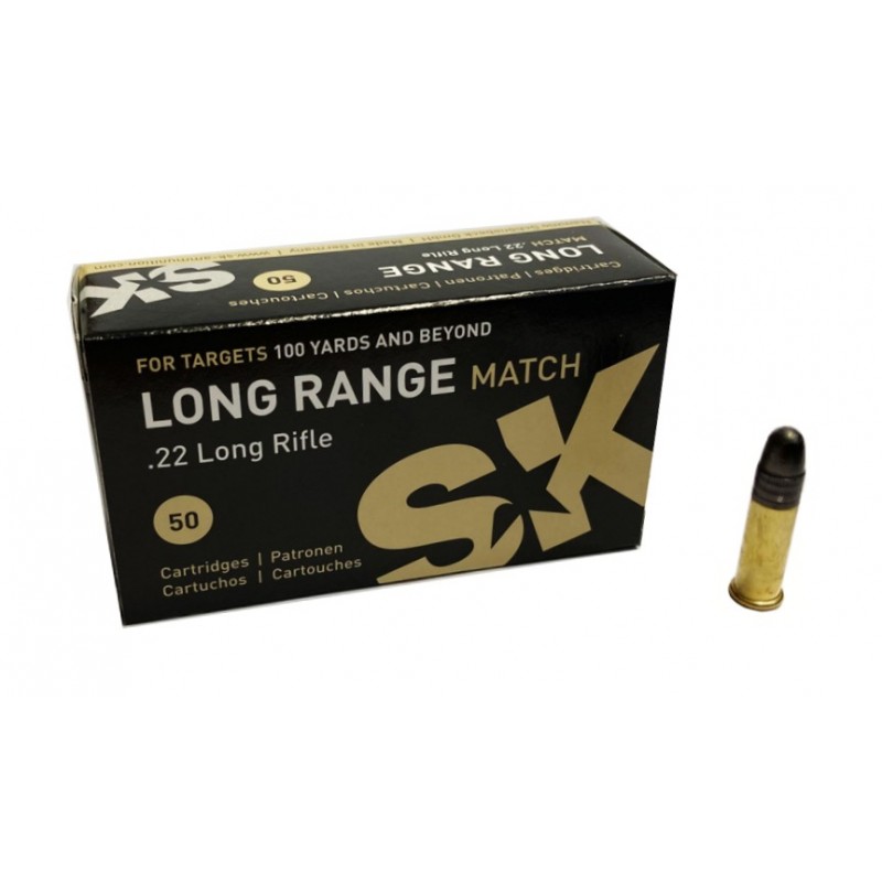 LAPUA CARTUCCE CAL. .22 LR SK LONG RANGE MATCH *Conf. da 50pz*