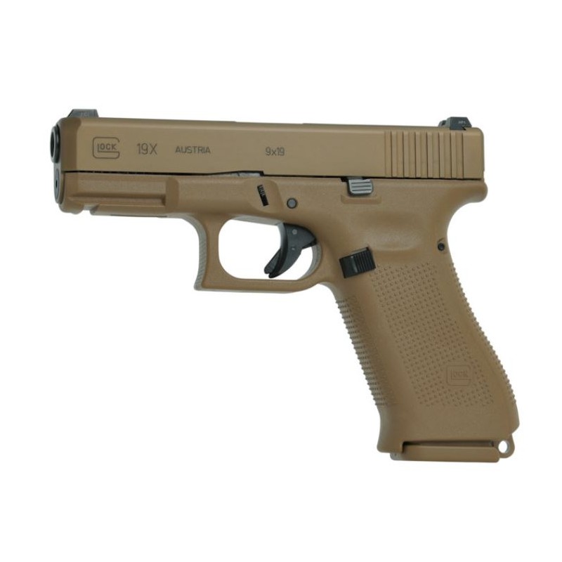 GLOCK PISTOLA MOD 19X CAL 9 LUGER FDE +2C