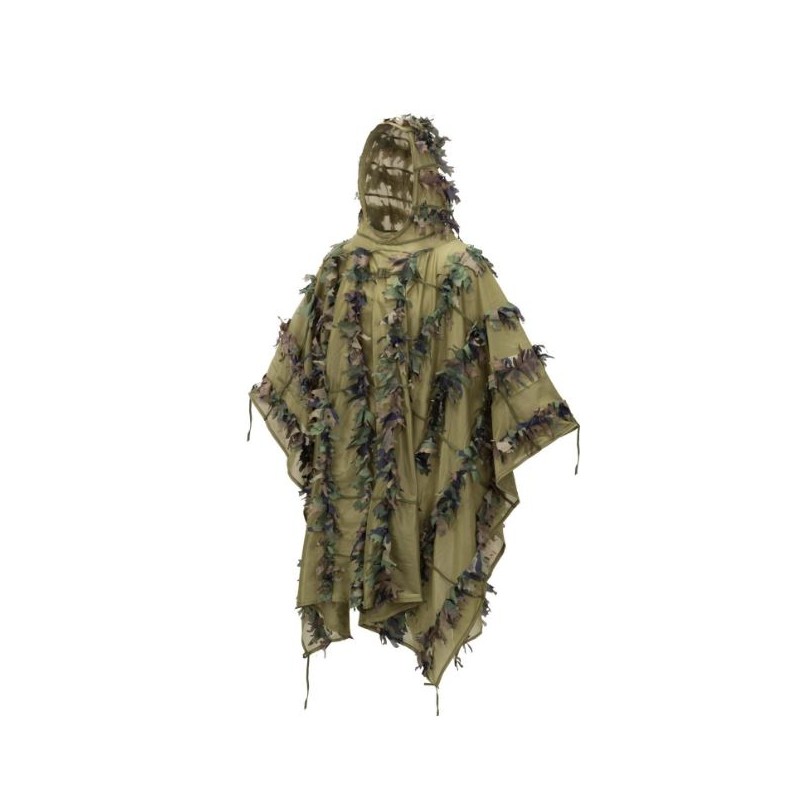 HELIKON TEX GHILLIE LEAF PONCHO