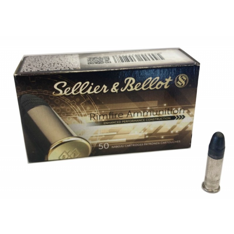 SELLIER & BELLOT CARTUCCE CAL 22LR HV LRN PB 40grs *Conf. da 50pz*