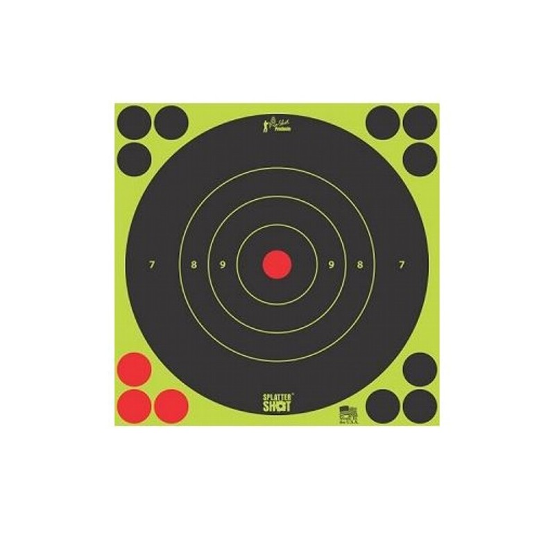 PROSHOT CENTRO BERSAGLIO BULLSEYE SPLATTER SHOT 6" ADESIVO *Conf. 12pz*