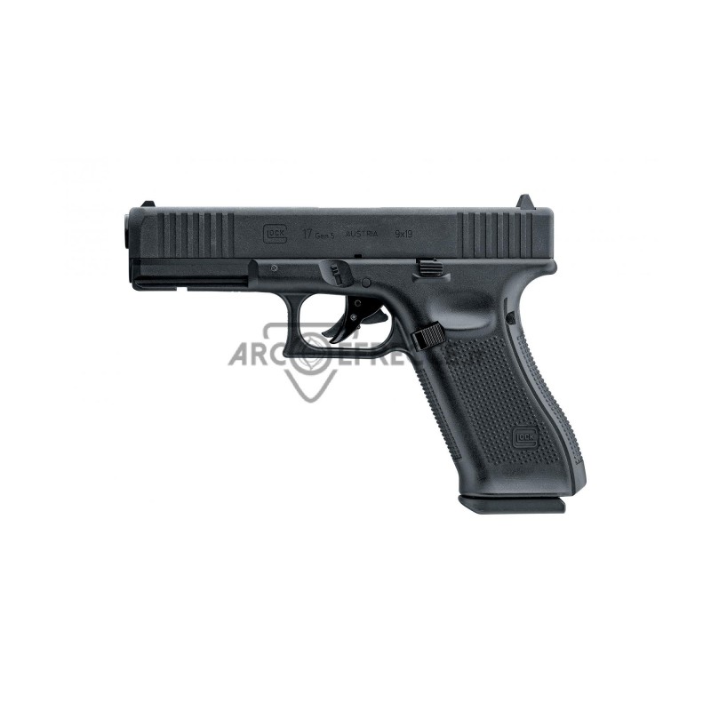 UMAREX GLOCK PISTOLA 17 5 GEN CO2 BLOWBACK -7,5J 21C CAL. 4,5 C.N. 00205bnp