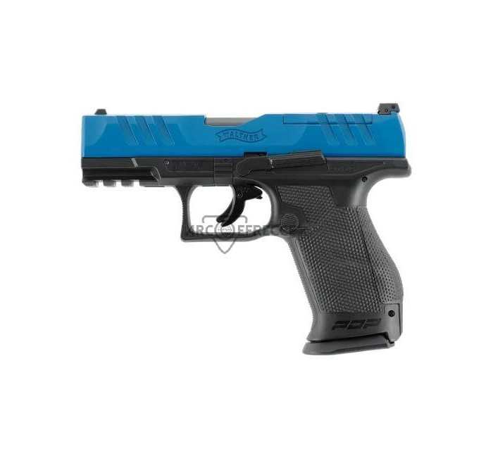 WALTHER T4E PISTOLA PDP COMPACT CO2 4" BLU -7,5j CAL .43 C.N. 00276bnp 