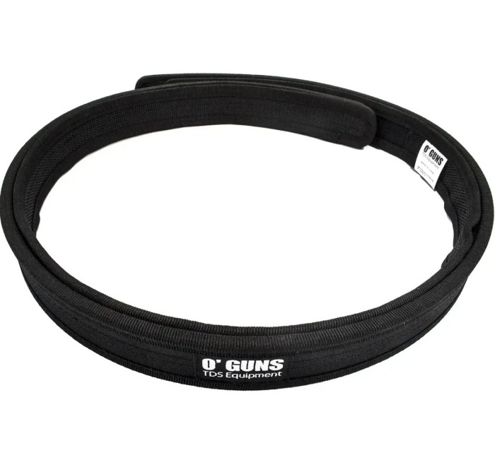 OGUNS CINTURONE DA TIRO IPSC BELT BLACK CORDURA CON SOTTOCINTURA