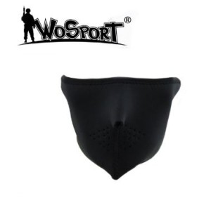 WOSPORT MASCHERA NEOPRENE HALF BLACK (WO-MA26HB)