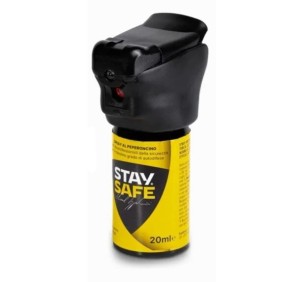 STAY SAFE SPRAY AL PEPERONCINO AUTODIFESA ANTIAGGRESSIONE 