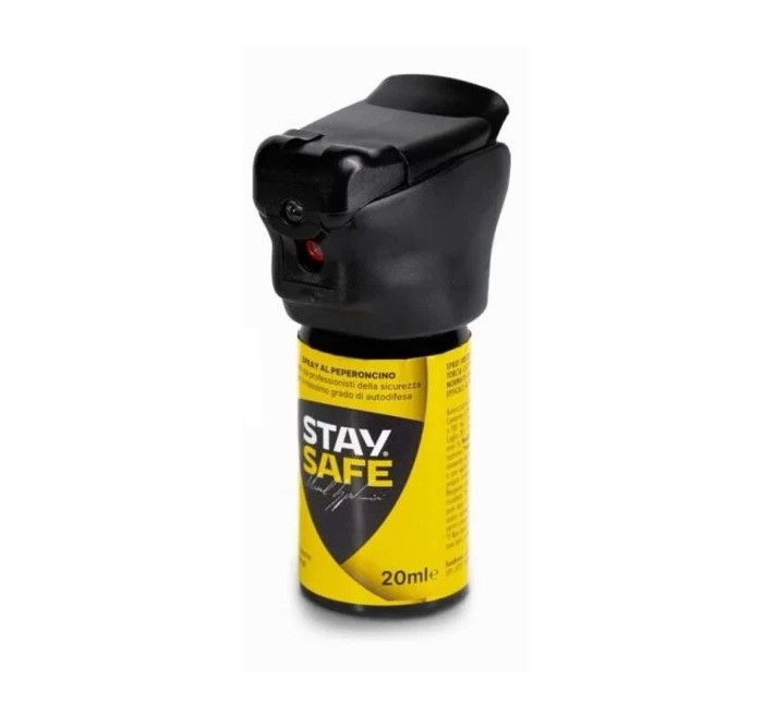 STAY SAFE SPRAY AL PEPERONCINO AUTODIFESA ANTIAGGRESSIONE 